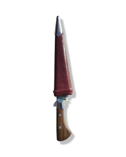9 inches Straight wooden handle Khanjar