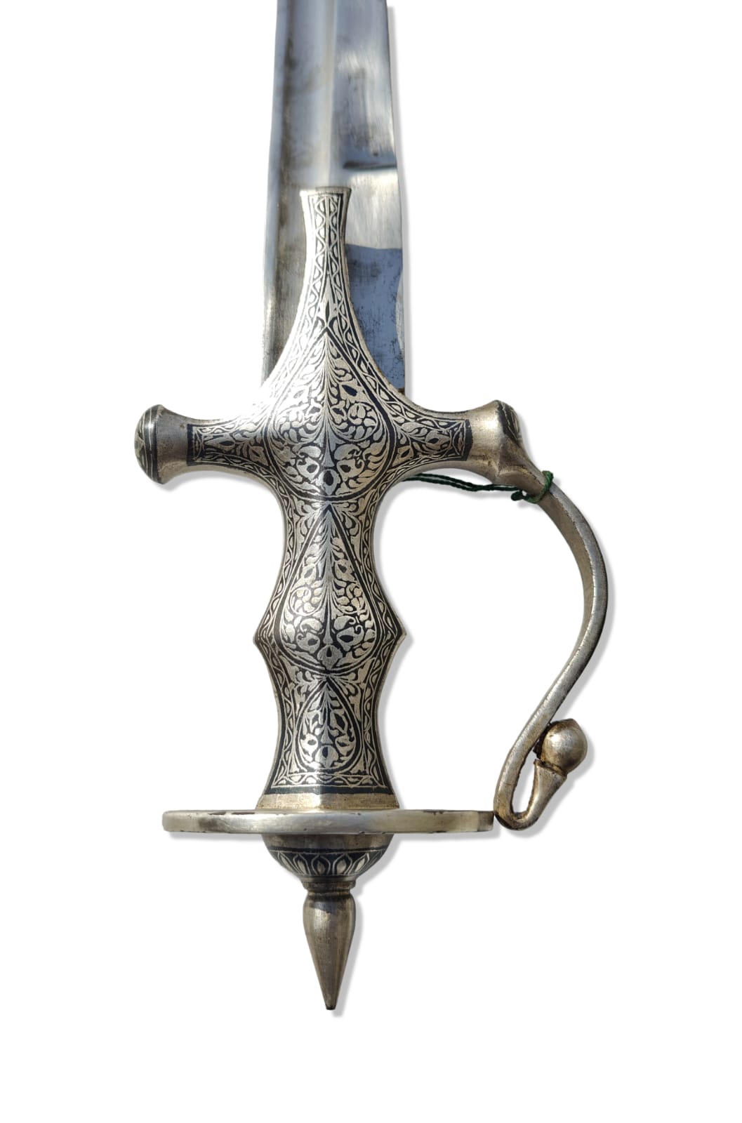 Shamsheer with Silver Wire Work Handle