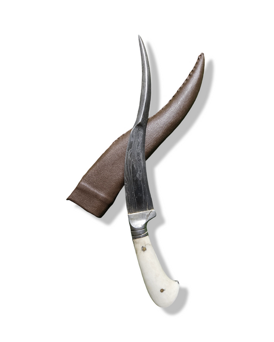 Curved Damascus Khanjar 15 Inches