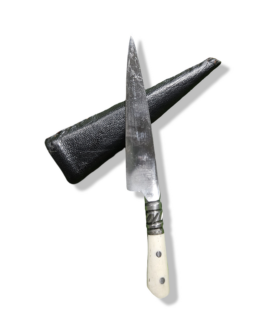 7 Inches Khanjar with Steel Scabbard