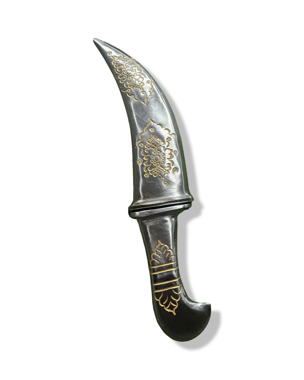 Handmade Sri Sahib with Golden Engraved Work