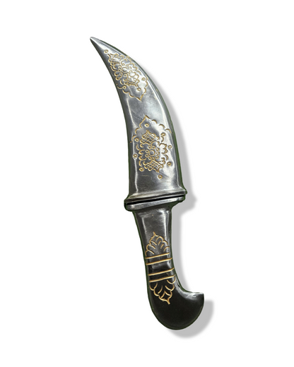 Handmade Sri Sahib with Golden Engraved Work